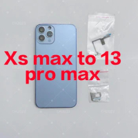 For iPhone XS MAX to 14PRO MAX Rear Battery Midframe Replacement XS max to 13pro MAX Housing