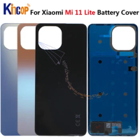 For Xiaomi Mi 11 Lite Back Battery Cover Rear Glass Housing Door Case For Xiaomi 11 Lite Back