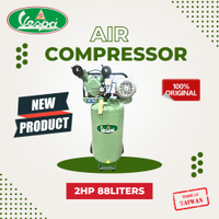 Vespa 2HP 88L 100 to 115Psi Vertical Air Compressor (100% Original) for vulcanizing painting pneum