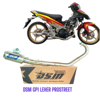 Knalpot Dsm gp1 Prostreet mx king dana pelajar,leher knalpot mx king prostret dsm Racing Motorcycle