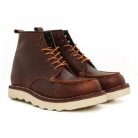 Sepatu Boots Kulit Asli - VIGOS Moctoe Boots 39
