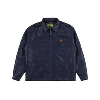 Shining Bright Monogram Work Jacket - Navy XXL