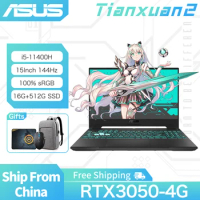 ASUS Tianxuan2 Gaming Laptop 11th Intel Core i5-11400H/R7-5800H RTX3050-4G/RTX3060-6G/RTX3070-8G 16G RAM 512GSSD 144Hz 15Inch