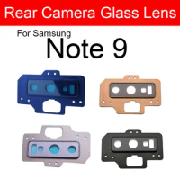 Back Rear Camera Glass Lens With Sticker Glue For Samsung Galaxy Note 9 Note9 Camera Lens Cover Repair Replacement Parts