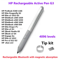 6SG43AA Rechargeable Active Pen G3 For HP HP EliteBook x360 1030 G2 G3 G4,1040 G5 G6 G7 G8, Elite X2 G4,Elite X2 1013 G3