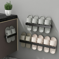 簡易鞋架浴室拖鞋架壁掛墻壁衛生間鞋子收納神器瀝水架毛巾拖鞋架