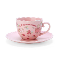 asdfkitty*茉莉兔陶瓷杯盤組-咖啡杯 點心盤-日本正版商品