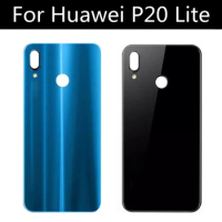 Back glass Battery Cover Rear Case For Huawei Nova 3e P20 Lite Replacement For Huawei P20 Lite Battery Cover