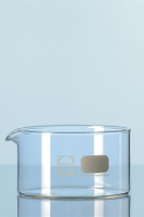 《德國 DWK》 DURAN 玻璃  具嘴  結晶皿  150ML Ø80mm【1個】 實驗儀器/ 玻璃容器 /CrystaLLizing dish with spout