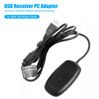 For Xbox 360 Wireless Gamepad PC Adapter USB Receiver Support Win7/8/10 System For Microsoft Xbox360 Controller Console