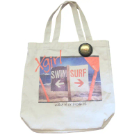 X-Girl Tote Bag กว้าง 13 นิ้ว สูง 13 นิ้ว สีขาว คําแนะนําผลิตภัณฑ์ใหม่ของเดือนนี้ shoulder  bag