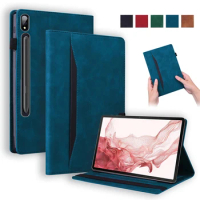 For Samsung Galaxy Tab S9 Ultra Case 14.6" Luxury PU Leather Wallet Tablet Coque For Galaxy Tab S9 Ultra 14.6 inch 2023 Cover