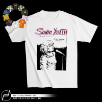 เสื้อยืดแขนสั้น SONIC Youth Band ผ้าฝ้าย 100% พิมพ์ลาย Unisex