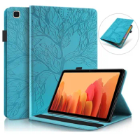 Tablet for Samsung Galaxy Tab A 10 1 2019 Case SM-T510 SM-T515 Luxury Tree Embossed Funda for Samsung Galaxy Tab A 10 Case Cover