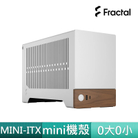 【Fractal Design】Terra Silver SFF電腦機殼-胡桃木/星光銀(專為SFF遊戲體驗設計)
