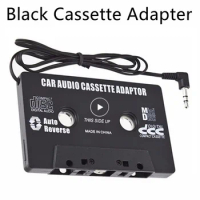 Car Tape Audio Cassette Mp3 Player Converter Aux Adapter 3.5mm Jack Plug For IPad IPhone MP3 AUX Cable Auto CD DVD Player