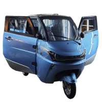 New Design 3 Wheels Adult Electric Tricycle Blue Color Family Mobility Scooter Tuk Tuk Car For Sale Accept Customized
