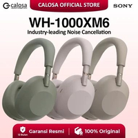 Sony WH-1000XM6 | Wireless Noise Cancelling Headphone | ANC / Bluetooth 5.2 | 40 Jam Battery | Garan