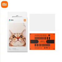 Original 10pcs/ 20pcs Xiaomi ZINK Pocket Printer Paper Self-adhesive Photo Print Sheet For Xiaomi 3-inch Mini Photo Printer