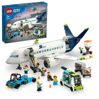 LEGO 樂高 城市系列 60367 客機(飛機模型 玩具積木)