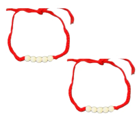 Tali Tangan Merah Warna (2 Set) Dari Thailand , hand Rope