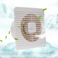 6 inch exhaust fan kitchen bathroom toilet exhauster glass window wall fan D191