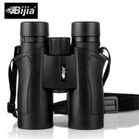 BIJIA 10x42mm Binoculars Waterproof HD High Power Low Light Level Night Vision Professional Outdoor Telescope