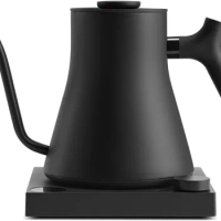 Fellow Stagg EKG Pro Electric Gooseneck Kettle - Pour-Over Coffee and Tea Pot, Stainless Steel, Quick Heating, 0.9 Liter