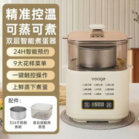 智慧蒸蛋機煮蛋器早餐機溏心蛋溫泉蛋多功能早餐機家用迷你煮蛋器