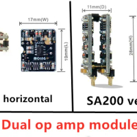 SA200 HIFI Fully Discrete Audio Audio Dual Op Amp Module Replace Muses02 SS3602 OPA2604