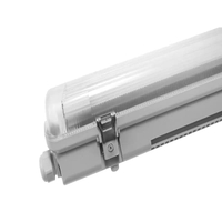 โคมกันน้ำกันฝุ่น IP65 LED-T8 2x18 วัตต์ PHILIPS รุ่น TLED SE WT069 L1200 ขนาด 10 x 124 x 9 ซม. สีขาว