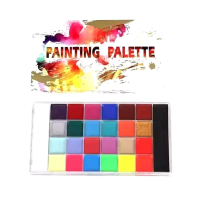 26 Color Body Face Painting Oil Make up set Palette Safe For Kids Cat Wajah Painting Wajah Body Cosm