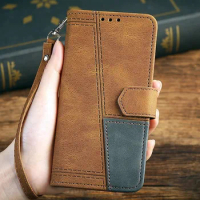 Leather Texture Wallet Case For Samsung Galaxy S24 S23 S22 S21 S20 Note 20 Ultra 10 Plus S24Ultra Luxury Flip Book Case Cover