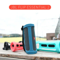 For JBL FLIP ESSENTIAL 2 Speaker Silicone Case Outdoor Portable Audio Case
