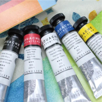 French SENNELIER artists quality gouache extra- fine opaque watercolor 21ml professional gouache paint Art Supplies