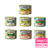 預購 MACS 德國馬克 無穀主食貓罐200g(12罐組 全齡貓)