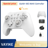 New GuliKit KK3 MAX Controller NS39 KingKong 3 Gamepad with Hall Effect Joysticks &amp; Triggers for Windows N Switch Android iOS