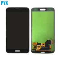 Black White For Samsung Galaxy S5 i9600 LCD Display + Touch Screen Digitizer Assembly Free Shipping For galaxy G900 Screen