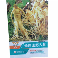 Kemasan premium biji benih gingseng merah korea pohon