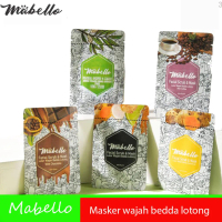 Masker wajah masker hitam mabello bedda lotong facial scrub masker wajah 5 varian