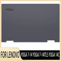 Original LCD Back Cover 5CB1A08845 AM1RW000G10 SG For Lenovo YOGA 7-14 YOGA 7-14ITL5 YOGA 14c Rear Lid Back Case Gray