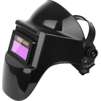 自動變光電焊防護罩臉部焊工燒焊帽頭戴式電焊面罩氬弧焊面部防護