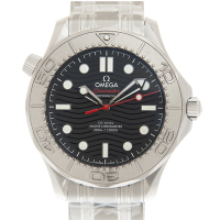 OMEGA 歐米茄 全新海馬300米鏈帶(210.30.42.20.01.002)x黑面x42mm