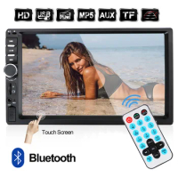 7" Touch Screen HD DVD 2Din Car Multimedia Player 7010B /7012B/7018B MP5/FM Player Auto Electronics Radio Car Reversing Display