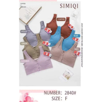 3pcs Bra BH Wanita Push Up Bahan Rajut Lembut & Nyaman SIMIQI 2840