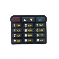 UV-9R plus walkie-talkie numeric keypad repair parts DIY material Walkie Taklie UV9R plus Numeric Keypad Keyboard For baofeng