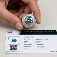 Cincin Berlian Moissanite Ring Mucrosetting Bertabur Zircon Super Classs