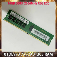 RAM 01DE973 7X77A01303 16GB DDR4 2666MHz REG ECC 2RX8 PC4-2666V Server Memory Works Perfectly Fast Ship High Quality