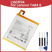 Original Replacement Battery 4850mAh L16D1P34 For Lenovo TAB4 8 TB-8504N/F Tablet PC TAB4 8 Plus Batteries