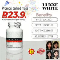 Luxxe White Enhanced Glutathione 60 Capsules 775mg untuk Kulit Cerah dan Radiance dengan Vitamin C d